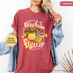 Comfort Colors® Preppy Lemon Summer Shirt, Lemon Coquette Tee, Woman Summer Gift, Girly Summer Vacation, Easy Peasy, Cottagecore Beach Shirt