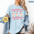 Comfort Colors® Cute Strawberry Goose Shirt, Summer Woman Gift, Goose Lover, Mama Goose, Coquette Strawberry, Mothers Day, Country Girl Tee