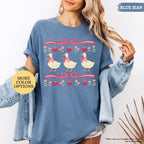 Comfort Colors® Cute Strawberry Goose Shirt, Summer Woman Gift, Goose Lover, Mama Goose, Coquette Strawberry, Mothers Day, Country Girl Tee