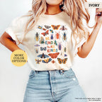 Comfort Colors® Be Kind To All Kinds Shirt, Butterflies Shirt, Motivational Gift, Kindness Shirt, Inspirational Shirt, Nature Lover Gift