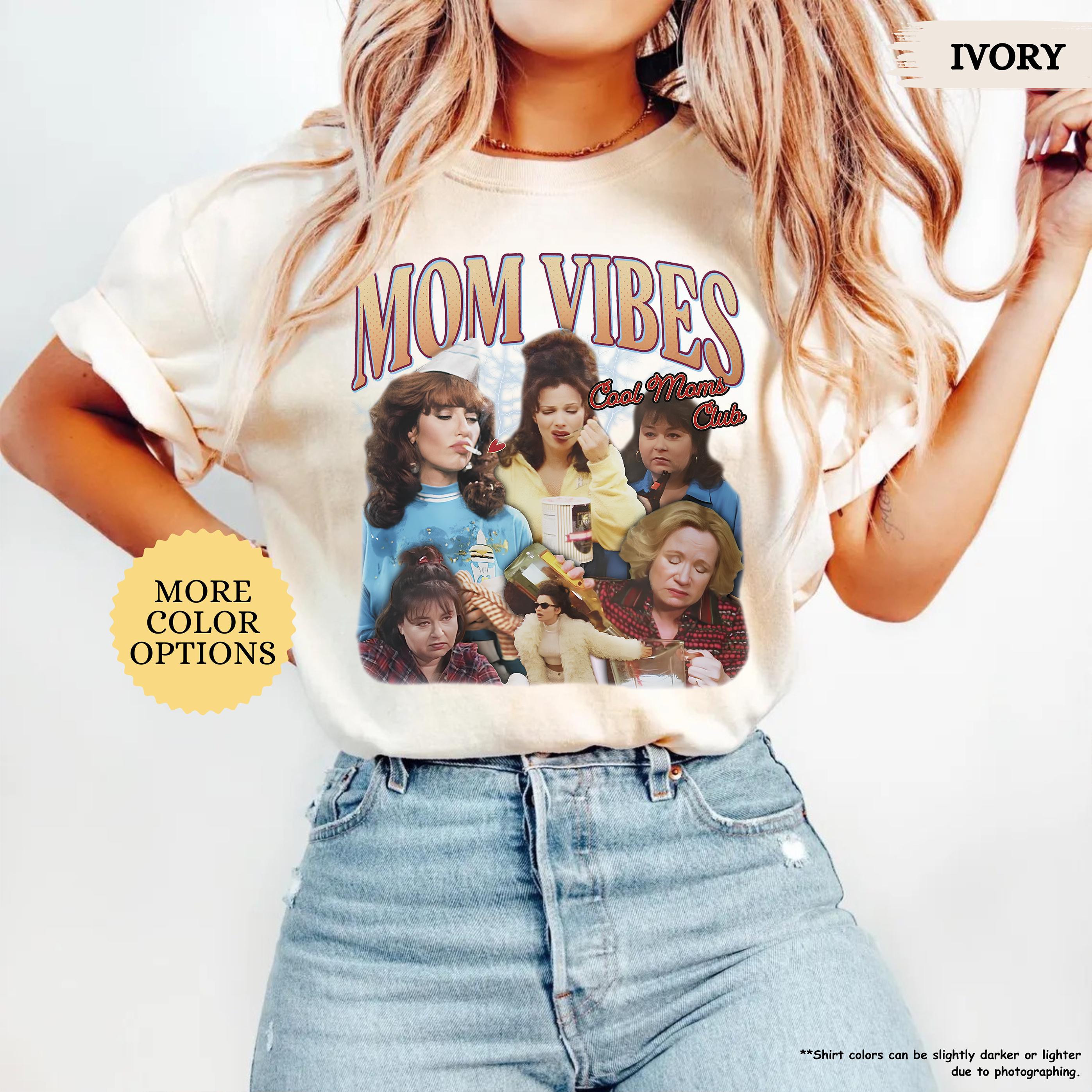 Comfort Colors® 90's Mom Vibes Shirt, Funny Mom Shirt, Cool Moms Club Shirt, Funny Mom Gift, Mothers Day Shirt, Mom Life Tee, Cool Mom Gifts