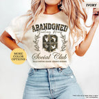 Comfort Colors® Abandoned Hunting Wives Social Club Shirt, Hunting Wife Shirt, Hunter Wife Shirt, Deer Hunter Lover Gift, Hunting Season