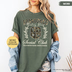 Comfort Colors® Abandoned Hunting Wives Social Club Shirt, Hunting Wife Shirt, Hunter Wife Shirt, Deer Hunter Lover Gift, Hunting Season