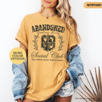 Comfort Colors® Abandoned Hunting Wives Social Club Shirt, Hunting Wife Shirt, Hunter Wife Shirt, Deer Hunter Lover Gift, Hunting Season