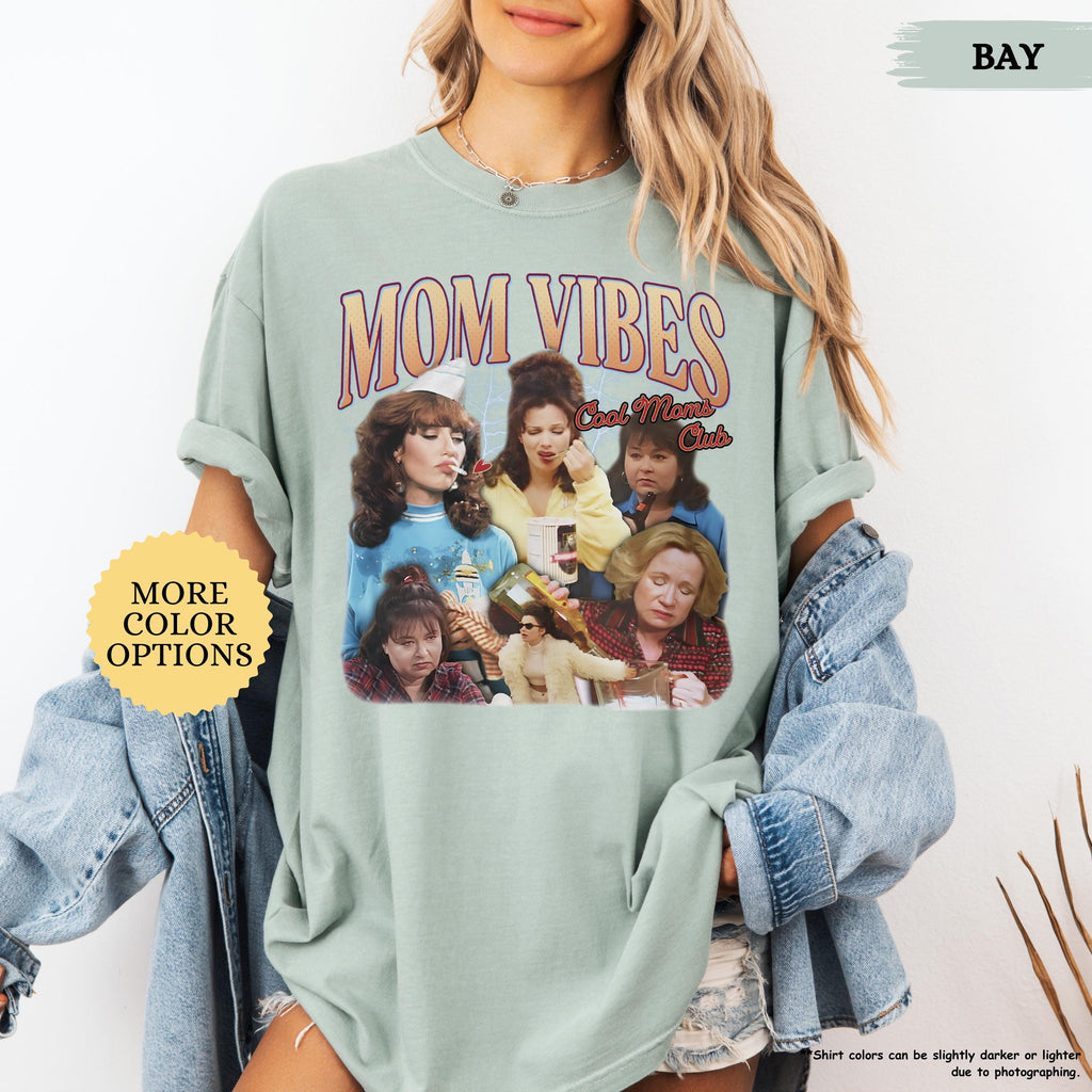 Comfort Colors® 90's Mom Vibes Shirt, Funny Mom Shirt, Cool Moms Club Shirt, Funny Mom Gift, Mothers Day Shirt, Mom Life Tee, Cool Mom Gifts