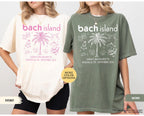 Comfort Colors® Bach Island Shirt, Custom Beach Bachelorette Tee, Coastal Bachelorette Gifts, Island Bridal Party, Beach Themed Bachelorette