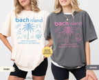 Comfort Colors® Bach Island Shirt, Custom Beach Bachelorette Tee, Coastal Bachelorette Gifts, Island Bridal Party, Beach Themed Bachelorette