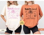 Comfort Colors® Bach Island Shirt, Custom Beach Bachelorette Tee, Coastal Bachelorette Gifts, Island Bridal Party, Beach Themed Bachelorette