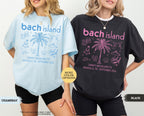 Comfort Colors® Bach Island Shirt, Custom Beach Bachelorette Tee, Coastal Bachelorette Gifts, Island Bridal Party, Beach Themed Bachelorette