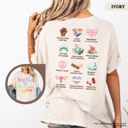 Comfort Colors® Big Fan Of Human Rights Shirt, Equality Shirt, Radicalized by Basic Decency, Social Justice Tee, Rainbow LGBT, Activist Gift