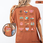 Comfort Colors® Big Fan Of Human Rights Shirt, Equality Shirt, Radicalized by Basic Decency, Social Justice Tee, Rainbow LGBT, Activist Gift