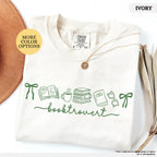 Comfort Colors® Booktrovert Coquette Shirt, Book Lover Gift, Bookish Shirt, Books And Coffee Shirt, Girly Book, Book Club Shirt, Reading Tee