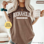 Comfort Colors® Bookaholic Shirt, Gift For Book Lover, Bookish Shirt, Book Lover Shirt, Reading Shirt, Gift For Librarian, Teacher Shirt