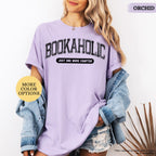 Comfort Colors® Bookaholic Shirt, Gift For Book Lover, Bookish Shirt, Book Lover Shirt, Reading Shirt, Gift For Librarian, Teacher Shirt