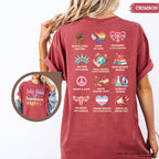 Comfort Colors® Big Fan Of Human Rights Shirt, Equality Shirt, Radicalized by Basic Decency, Social Justice Tee, Rainbow LGBT, Activist Gift