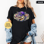 Comfort Colors® Alligator Mardi Gras Shirt, Womens Mardi Gras Shirt, Fat Tuesday Shirt, Mardi Gras Carnival, Fleur De Lis Tee, Festival Tee