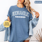 Comfort Colors® Bookaholic Shirt, Gift For Book Lover, Bookish Shirt, Book Lover Shirt, Reading Shirt, Gift For Librarian, Teacher Shirt