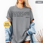 Comfort Colors® Bad Bunny Ice Out Shirt, Grammy Speech Tee, Anti ICE Shirt, We Are Humans Tshirt, Abolish ICE Shirt, Social Justice Tee