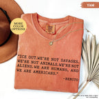 Comfort Colors® Bad Bunny Ice Out Shirt, Grammy Speech Tee, Anti ICE Shirt, We Are Humans Tshirt, Abolish ICE Shirt, Social Justice Tee