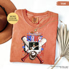 Comfort Colors® Baseball Mom With Photo Shirt, Custom Baseball Player Photo Shirt, Baseball Mom Gift, Baseball Lover Tee, Mothers Day Gift