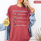 Comfort Colors® Autism Acceptance Shirt, Autism Awareness Shirt, Autism Teacher Shirt, Sped Teacher Tee, Neurodiversity Shirt, Kindness Tee