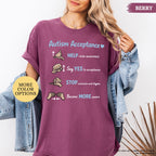 Comfort Colors® Autism Acceptance Shirt, Autism Awareness Shirt, Autism Teacher Shirt, Sped Teacher Tee, Neurodiversity Shirt, Kindness Tee